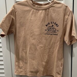 Kids Tan T-Shirt size 4t